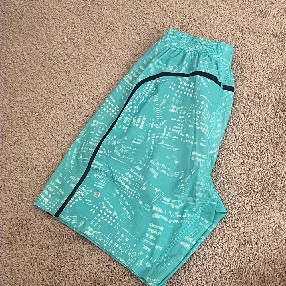 lululemon athletica Teal Athletic Shorts